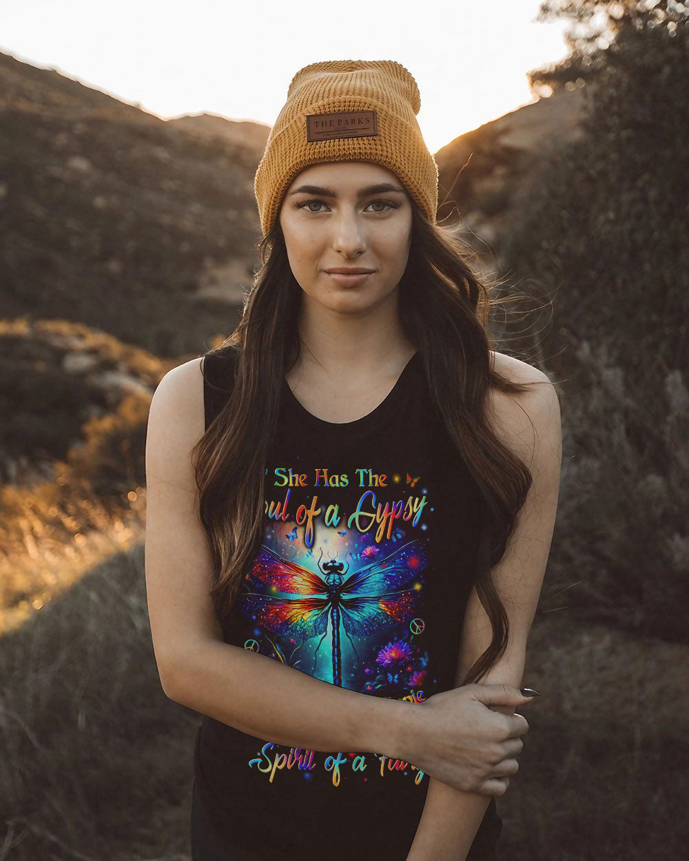 Soul of a Gypsy _26 Spirit of a Fairy Hippie Boho Dragonfly Tee for Women AOP Shirts _11_ KdvF2