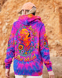 Spirit of the Wolf Heart of the Wild Tie Dye Wolf with Peace _26 Flower AOP Shirts _5_ fPJQ7
