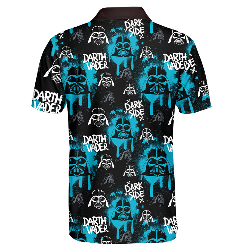 StarWarsDarthVaderPatternBlueGiftForFansPoloShirt_2985_2
