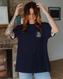 Stay Trippy Little Hippie Funny Psychedelic Sloth Peace Sign AOP Shirts _10_ EfddN