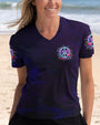 Stay Wild Flower Child Neon Dragonfly Peace Sign Hippie AOP Shirts _2_ F20hX