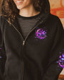 Stay Wild Moon Child Purple Dragonfly Butterfly Moon Galaxy AOP Shirts _4_ oeyXe