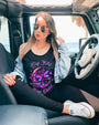 Stay Wild Moon Child Purple Dragonfly Butterfly Moon Galaxy AOP Shirts _5_ cQPiq