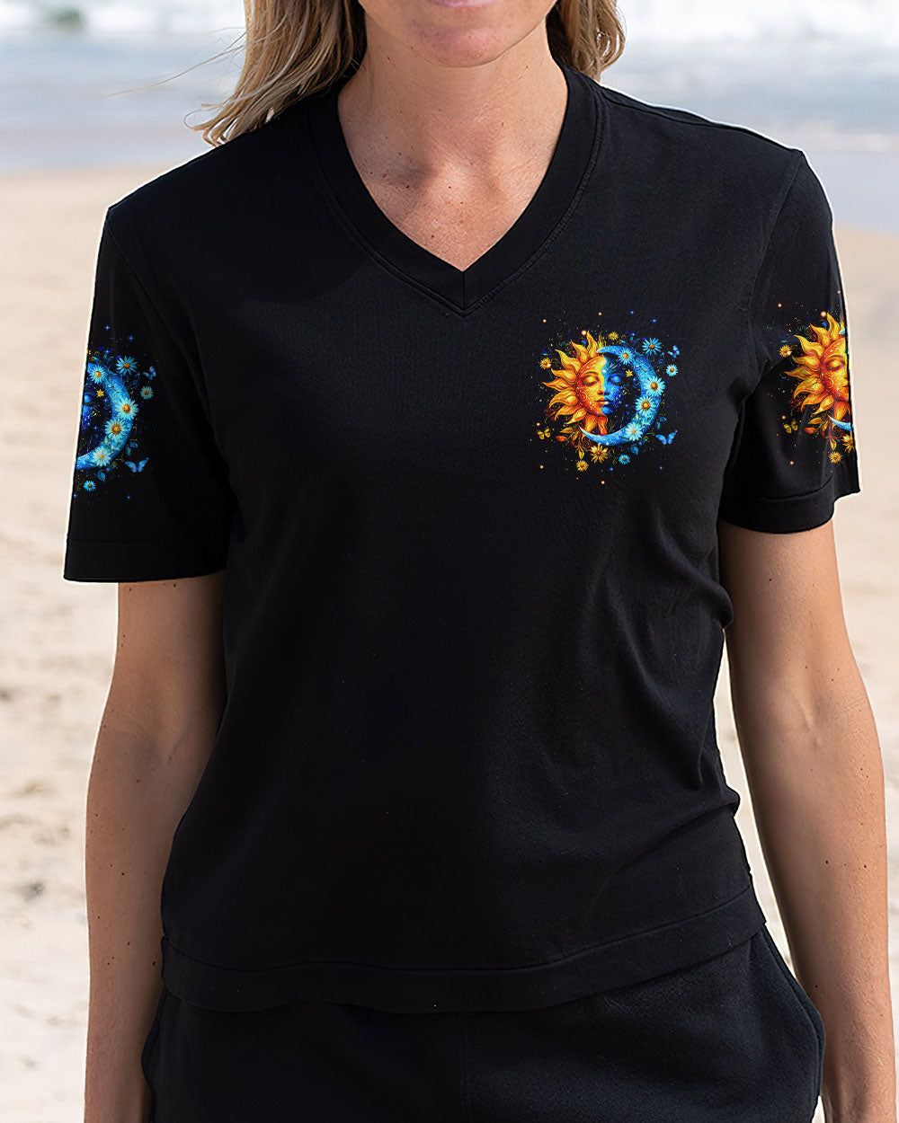The Sun Taught Me to Keep Rising The Moon and Sun Motivational AOP Shirts _11_ VW0zQ