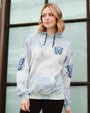 There Are So Many Beautiful Reasons to Be Happy Blue Butterfly Graphic AOP Shirts _2_ UQ1YN