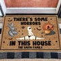 There_S Some Horrors In This House Personalized Doormat0_f51cbfcd 8eb9 4f28 8165 fa42e8faf543