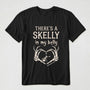 There_s_A_Skelly_In_My_Belly_Pregnancy_Announcement_Personalized_Shirt_3