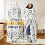 ThisGrandpaGrandmaBelongsToKidsPet PersonalizedWearableHoodedBlanket NV1388 CLA1876 MK1