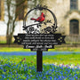Those We Love Don_T Go Away Grave Marker Remembrance Gift Personalized Garden Stake_1