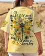 Those We Love Fly Beside Us Every Day Dragonfly and Sunflowers AOP Shirts _11_ 8QWuc