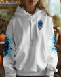 Warning this Tattooed Girl does not Play well with Stupid People Blue Skull Rose Graphic AOP Shirts _14_ L0CyI