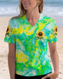 We Are All Hippies at Heart Sunflower Tie Dye Hippie Graphic AOP Shirts _9_ DDcGn