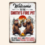 We Have Booze And Open Flames_ Personalized Metal Sign_2