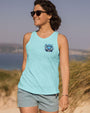 Well I_E2_80_99m Older Now But I_E2_80_99m Still Runnin_E2_80_99 Against the Wind Retro Blue VW Hippie AOP Shirts _10_ st7Jr