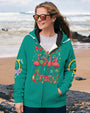 Were All Freakin Crazy Flamingo Peace with Music Vibes Colorful for Hippie Women AOP Shirts _6_ tMVea