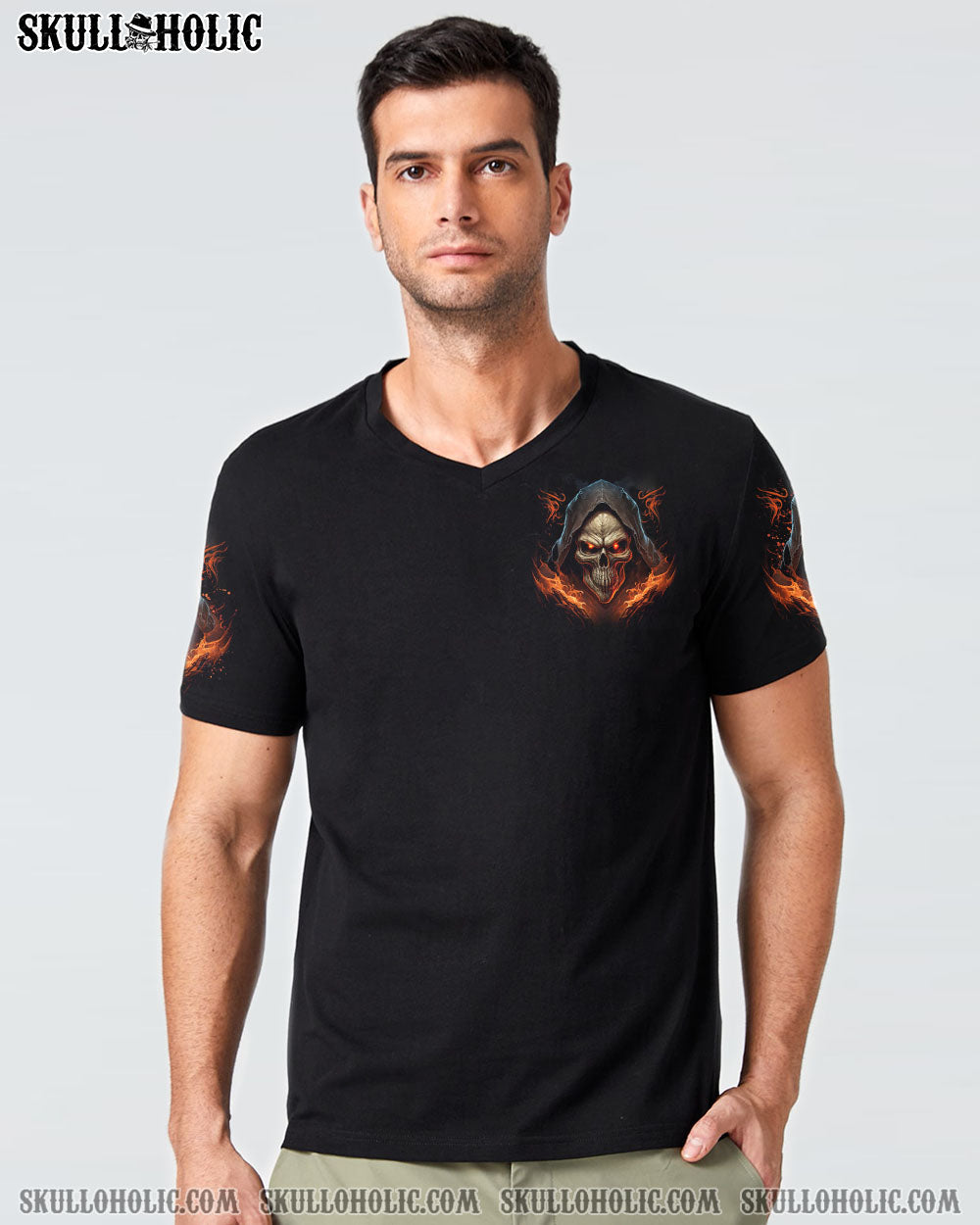 When I Was Born The Devil Said Ohh Sht Competition Grim Reaper Fire Skull AOP Shirts _9_ 0Pdso