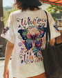 Whisper Words of Wisdom Let It Be Butterfly Floral Graphic AOP Shirts _3_ IUWDs