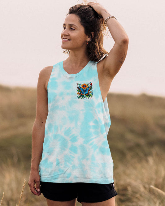 Whisper Words of Wisdom Let It Be Butterfly _26 Sunfloral Tie Dye AOP Shirts _10_ htuJk