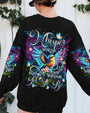 Whisper Words of Wisdom Let It Be Colorful Bird and Music Graphic AOP Shirts _1_ AVKMK