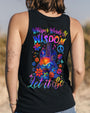 Whisper Words of Wisdom Let It Be Flower Guitar with Beach Graphic for Women AOP Shirts _13_ 4lV10