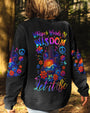 Whisper Words of Wisdom Let It Be Flower Guitar with Beach Graphic for Women AOP Shirts _9_ ad4A8