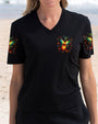 Whisper Words of Wisdom Let It Be Glowing Butterfly Inspirational AOP Shirts _4_ p9xJf