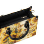 Whisper Words of Wisdom Let It Be Hippie Sunflower and Butterfly Leather Bag _8_ 86yTA