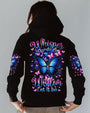Whisper Words of Wisdom Let It Be Inspirational Blue Butterfly AOP Shirts _11_ 9yhoh