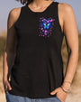 Whisper Words of Wisdom Let It Be Inspirational Blue Butterfly AOP Shirts _13_ BUQHS