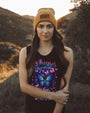 Whisper Words of Wisdom Let It Be Inspirational Blue Butterfly AOP Shirts _9_ aCMeE