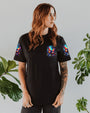 Whisper Words of Wisdom Let It Be Music and Butterfly Graphic Hippie Style AOP Shirts _13_ 3Itrp