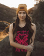 Whisper Words of Wisdom Let It Be Neon Pink Butterfly Graphic AOP Shirts _11_ qxbiY