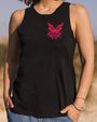 Whisper Words of Wisdom Let It Be Neon Pink Butterfly Graphic AOP Shirts _12_ q285n