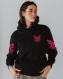 Whisper Words of Wisdom Let It Be Neon Pink Butterfly Graphic AOP Shirts _6_ EySNj