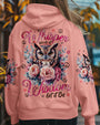 Whisper Words of Wisdom Let It Be Owl Peace Symbol Floral Design AOP Shirts _8_ 3SJta