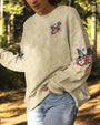 Whisper Words of Wisdom Let It Be Patriotic Butterfly and Floral Peace Sign AOP Shirts _9_ Hy8mo