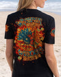 Whisper Words of Wisdom Let It Be Sunflower Retro Butterfly AOP Shirts _5_ IMsZw