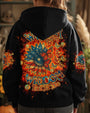 Whisper Words of Wisdom Let It Be Sunflower Retro Butterfly AOP Shirts _7_ XmcF4