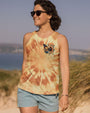 Whisper Words of Wisdom Let It Be Sunflower and Butterfly Tie Dye AOP Shirts _6_ Bla9q