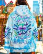 Whisper Words of Wisdom Let It Be Tie Dye Blue Dragonfly AOP Shirts _1_ ce9vk