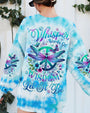 Whisper Words of Wisdom Let It Be Tie Dye Blue Dragonfly AOP Shirts _3_ wViWb