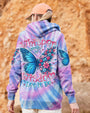 Whisper Words of Wisdom Let It Be Tie Dye Butterfly Graphic AOP Shirts _11_ M9mIh