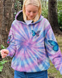 Whisper Words of Wisdom Let It Be Tie Dye Butterfly Graphic AOP Shirts _6_ R0V0H