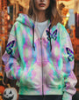 Whisper Words of Wisdom Let It Be Tie Dye Butterfly Peaceful AOP Shirts _4_ VBDjW