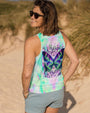 Whisper Words of Wisdom Let It Be Tie Dye Butterfly Peaceful AOP Shirts _7_ vrTUS