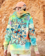Whisper Words of Wisdom Let It Be Tie Dye Colorful Butterfly AOP Shirts _11_ qmM1B