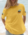 Whisper Words of Wisdom Let it Bee Sunflowers and Bees Design AOP Shirts _15_ MfrpV
