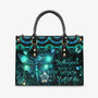 Whisper Words of Wisdom Let it be Dragonfly and Peace Symbol Hippie Leather Bag _1_ pb1PG