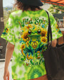 Wild Spirit Sweet Soul Hippie Frog Sunflower Tie Dye AOP Shirts _11_ z7dEw
