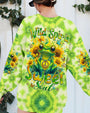 Wild Spirit Sweet Soul Hippie Frog Sunflower Tie Dye AOP Shirts _3_ ZJ7IC